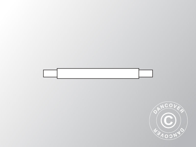 Vandret rør, 980 mm