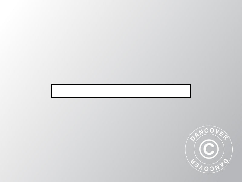 Vandret rør, 980 mm