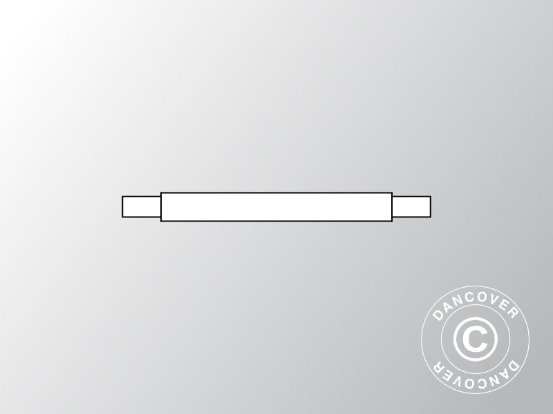 Vandret rør, 1375 mm