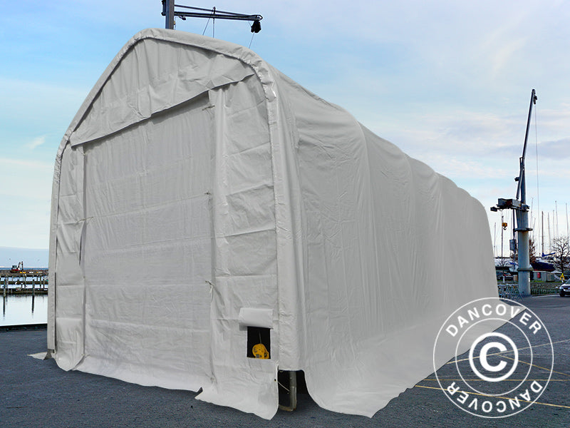 Telthal Oceancover 5,5x20x4,1x5,3m, PVC, Hvid