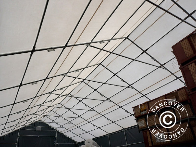 Telthal Titanium 7x14x2,5x4,2m, Hvid/Grå