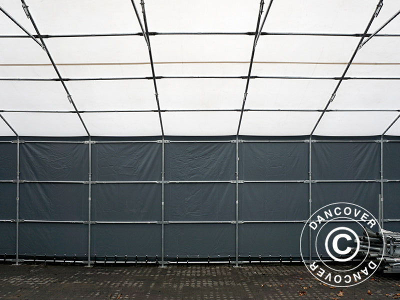 Telthal Titanium 8x27x3x5m, Hvid/Grå