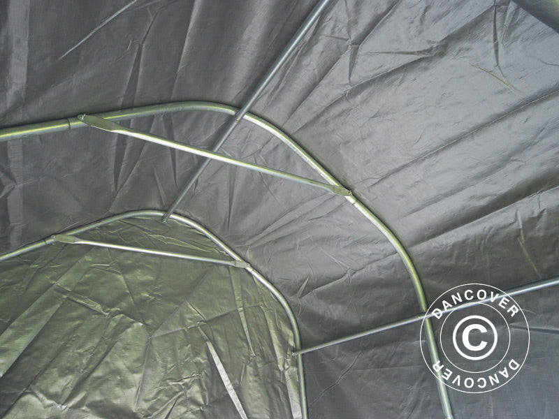 Opbevaringstelt PRO 2x2x2m PE, Grå