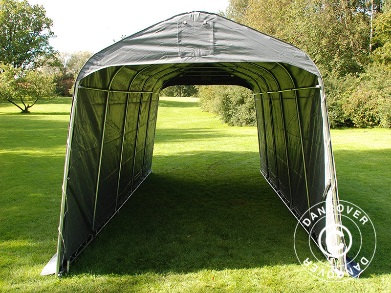 Opbevaringstelt PRO 2,4x6x2,34m PVC, Grå