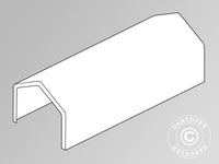 Tagdug til Lagertelt PRO XL 4x10x3,5m PVC, Hvid