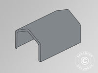 Tagdug til Lagertelt PRO 5x6m PVC, Grå