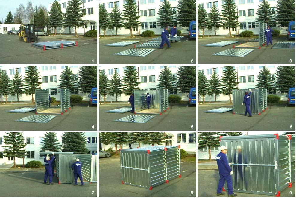 Container, Orion, 4x2,2x2,2m