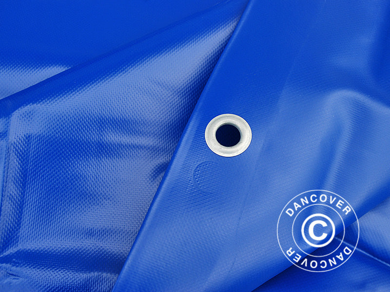 Presenning 5x6m, PVC 570g/m², Blå