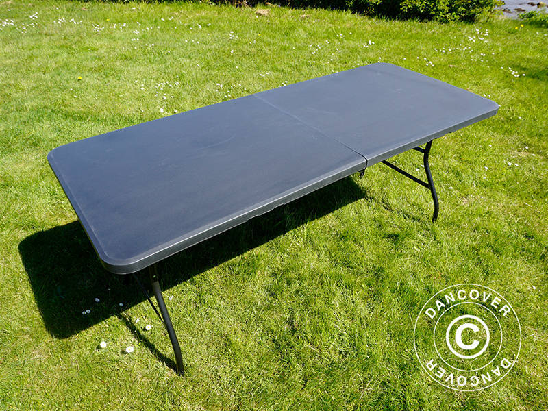 Klapbord 180x74x74cm, Sort (10 stk.)