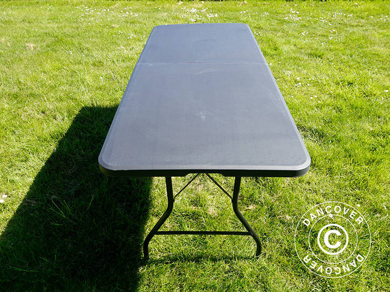 Klapbord 180x74x74cm, Sort (10 stk.)