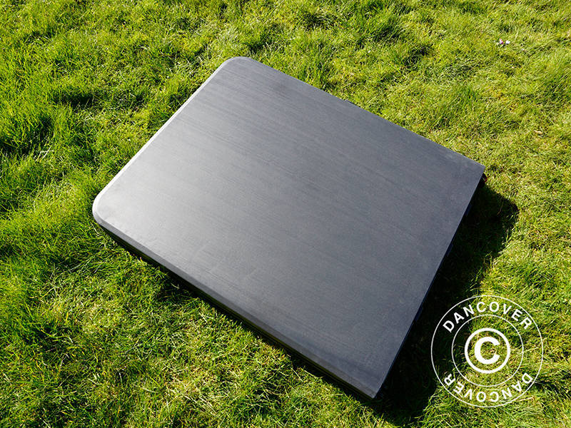 Klapbord 180x74x74cm, Sort (10 stk.)