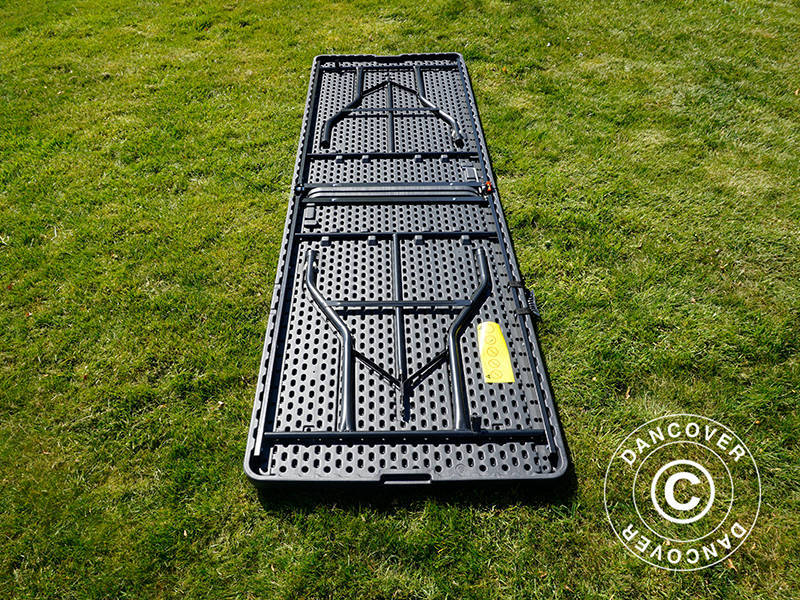 Klapbord 240x76x74cm, Sort (10 stk.)