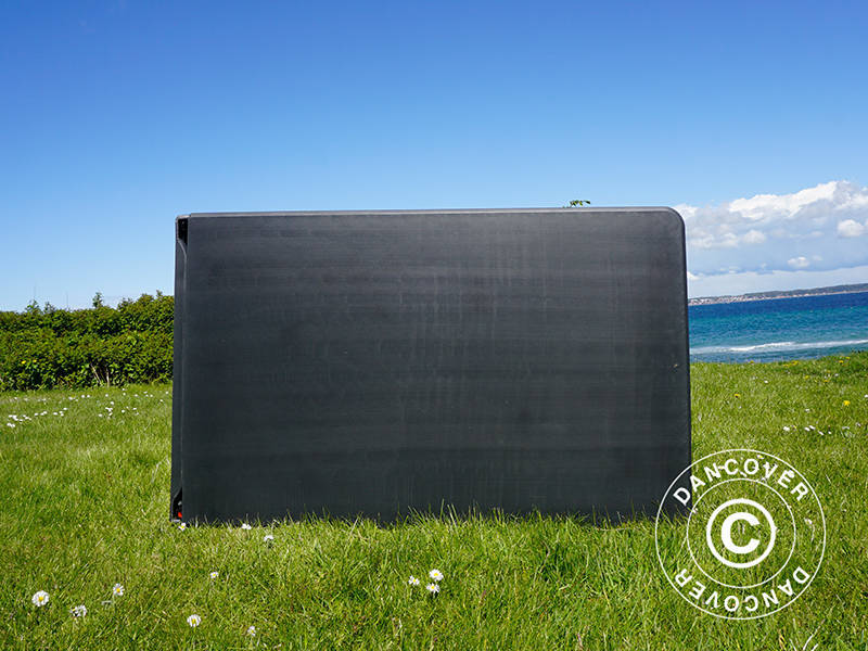 Klapbord 240x76x74cm, Sort (10 stk.)