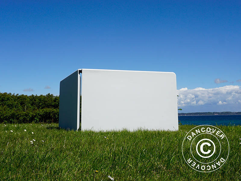 Klapbord 240x76x74cm, Lysegrå (1 stk.)