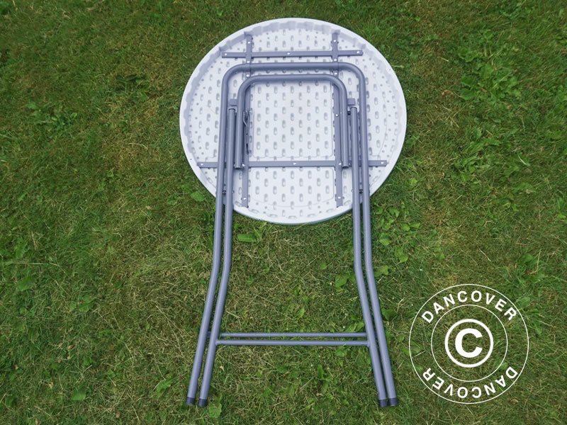 Rundt Barbord PRO Ø80cm, Lysegrå