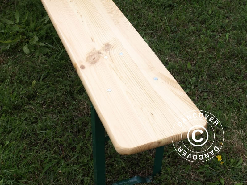 Bord/bænkesæt PRO 180x60x78cm, Lyst træ