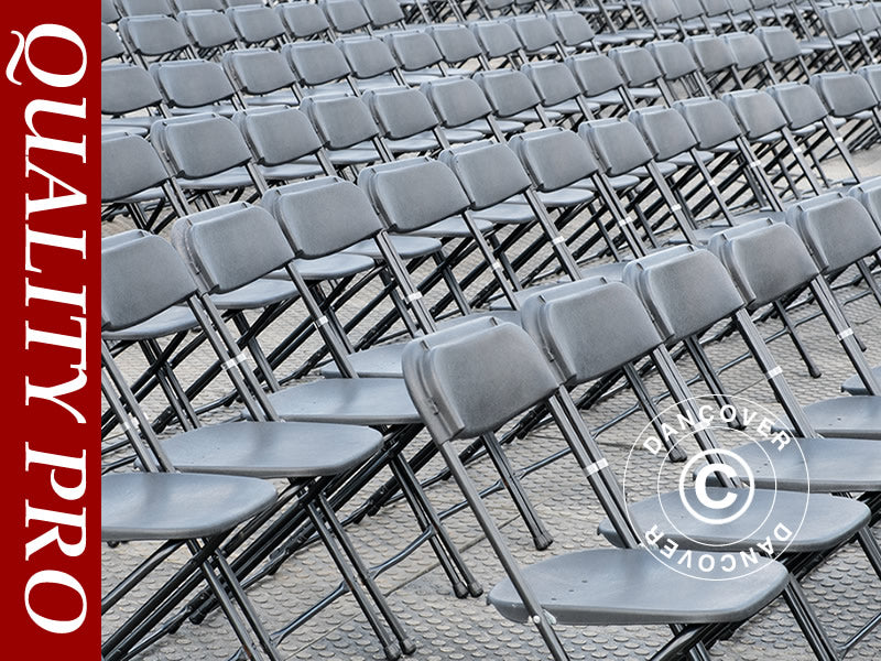 Klapstol 44x44x80cm, Sort, 24 stk.