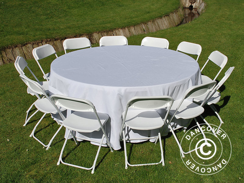 Dug Ø183x64cm, Hvid