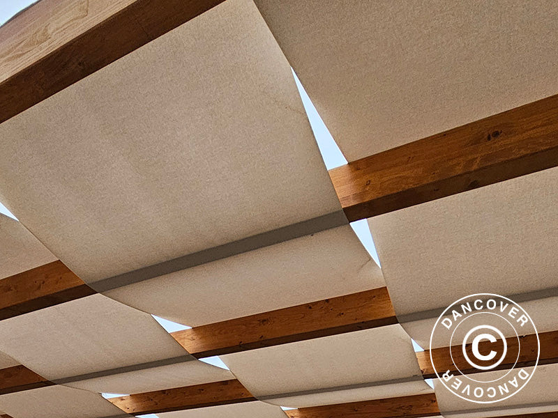 Solsejl, 0,5x50m, 1 rulle, Sand