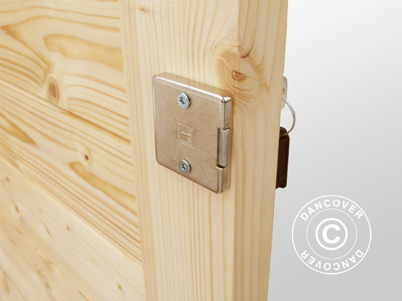 Redskabsskur, cykelskur i træ, Bertilo Multibox3, 2x0,82x1,63m, 1,6m²