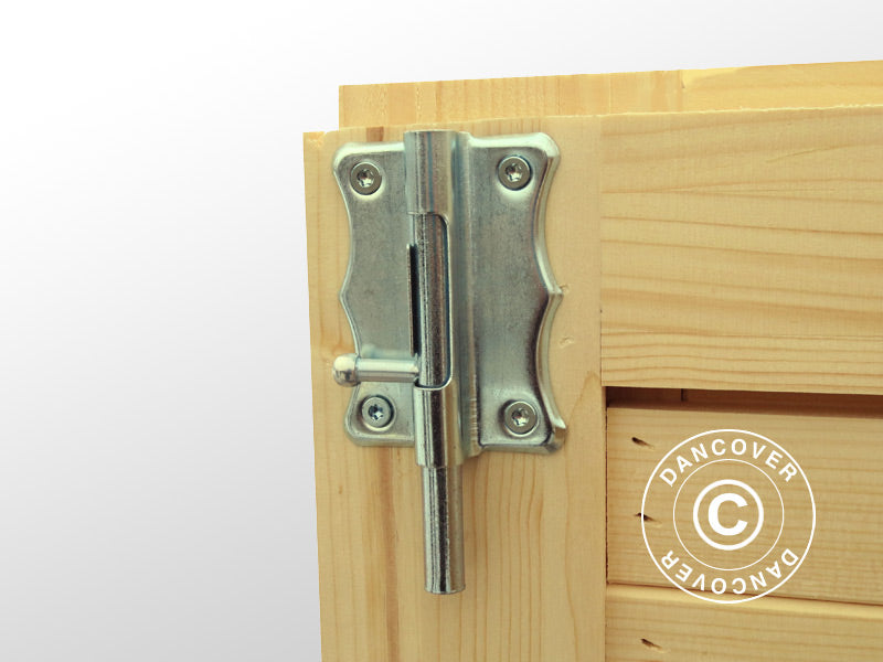 Redskabsskur, cykelskur i træ, Bertilo Multibox3, 2x0,82x1,63m, 1,6m²